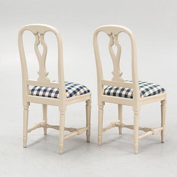 Stolar, 6 st, "Hallunda", IKEA:s 1700-tals serie, 1990-tal.