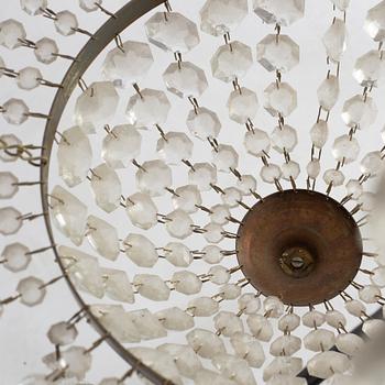 Ljuskrona, empirestil, 1900-talets andra hälft.