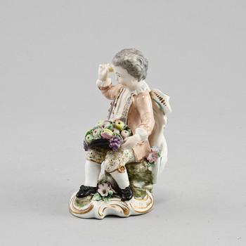 FIGURIN, porslin, Meissen, 1900-talets första del.