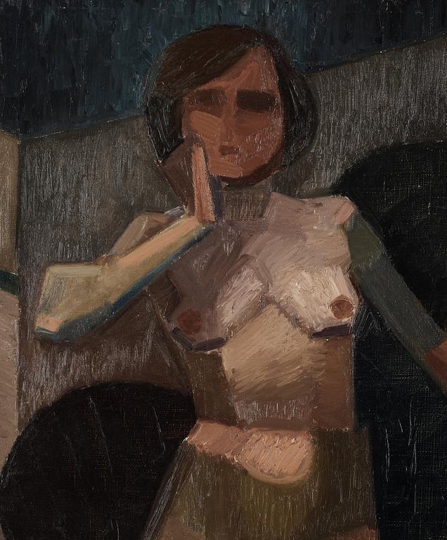 Helge Lundholm, Kubistisk modell.