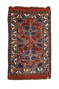 237. A rug, antique Bergama, possibly, ca 143 x 82 cm.