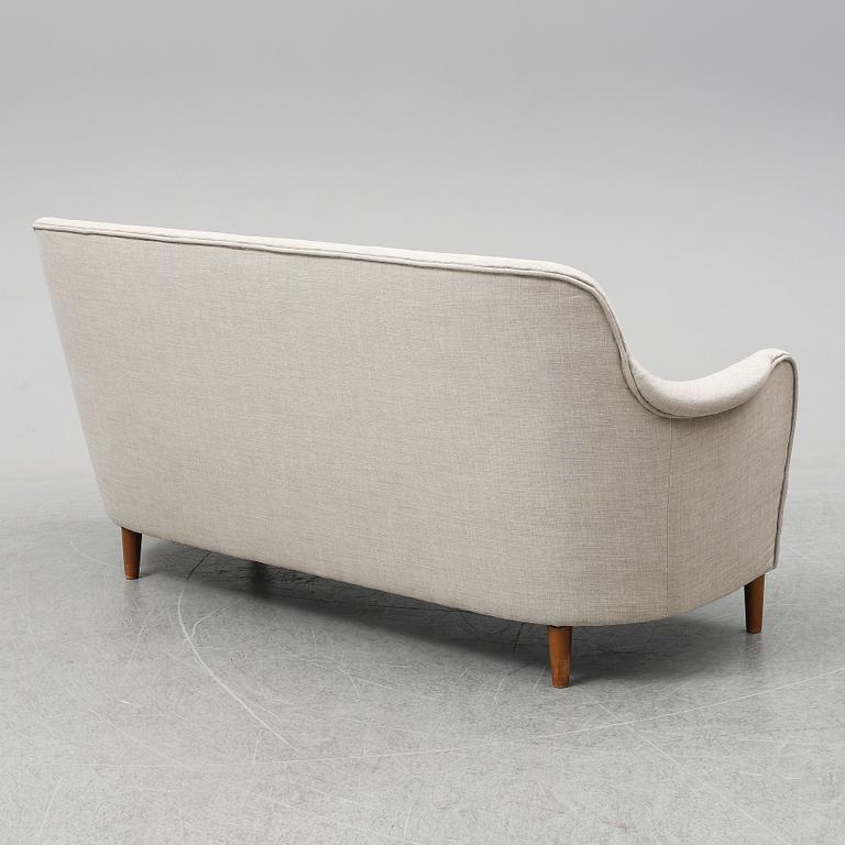 CARL MALMSTEN, soffa, "Samsas", AB O H Sjögren, 1900-talets andra hälft.