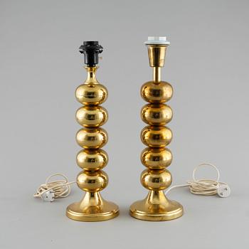 Two table lamps by Aneta and Enco, from the latter half of the 20th century.