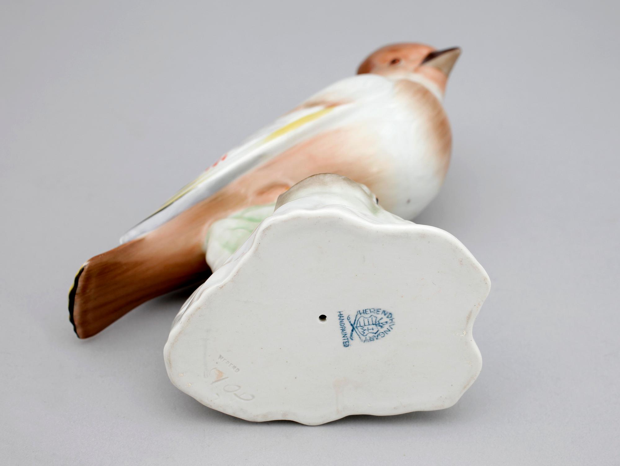 FIGURIN, porslin, Herend. 1900-tal.