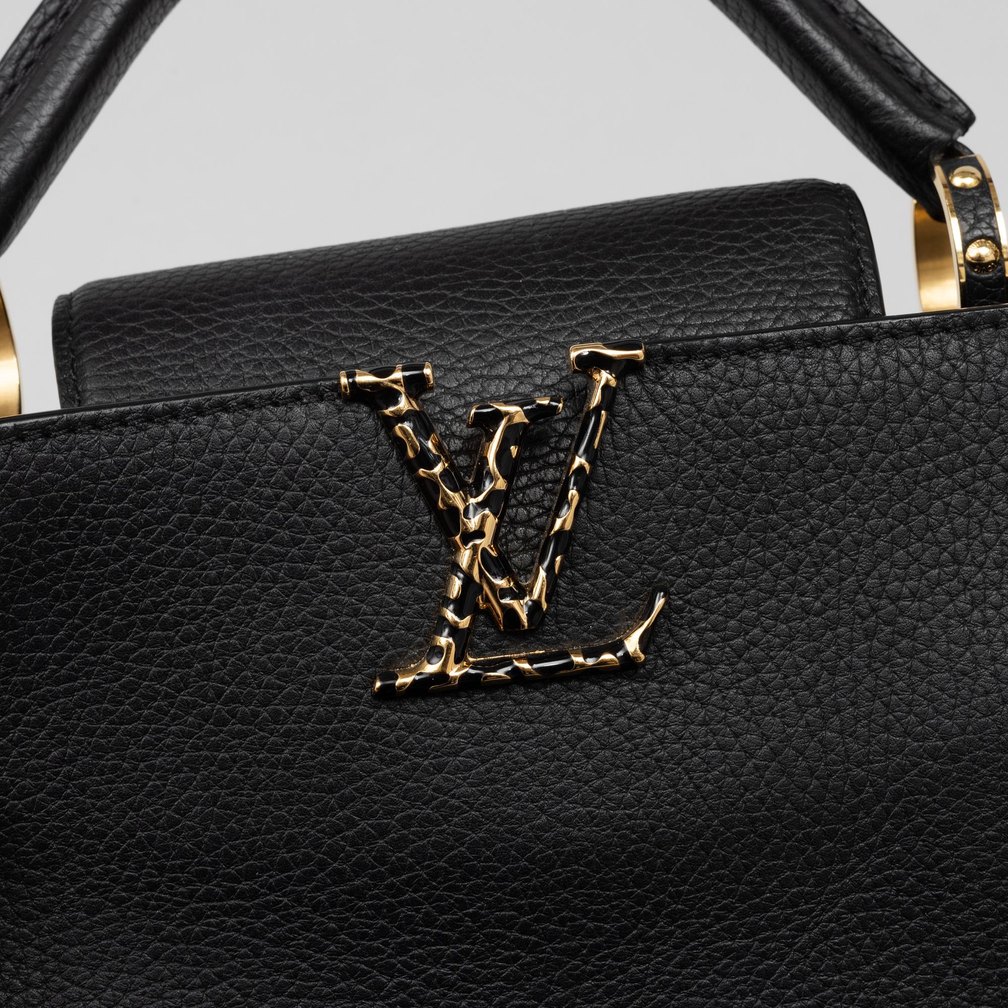 Louis Vuitton, väska "Capucines Leopard BB".