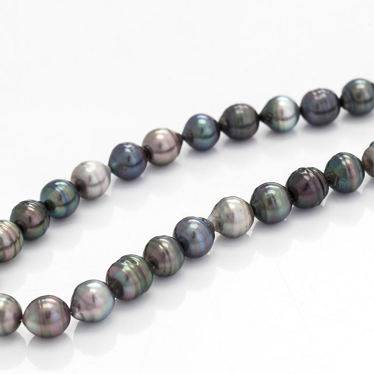 Ole Lynggaard, collier, barockpärlor, utan lås, Danmark.