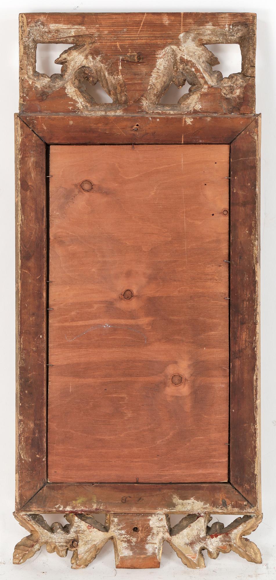 SPEGEL, gustaviansk, 1700-talets slut.