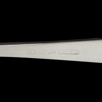 BESTICKSERVIS, silver, 57 delar, "Rosenholm", GAB Stockholm. Vikt ca 1910 g.