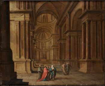 Jan Juriaensz. van Baden, Palace interior with Christ.