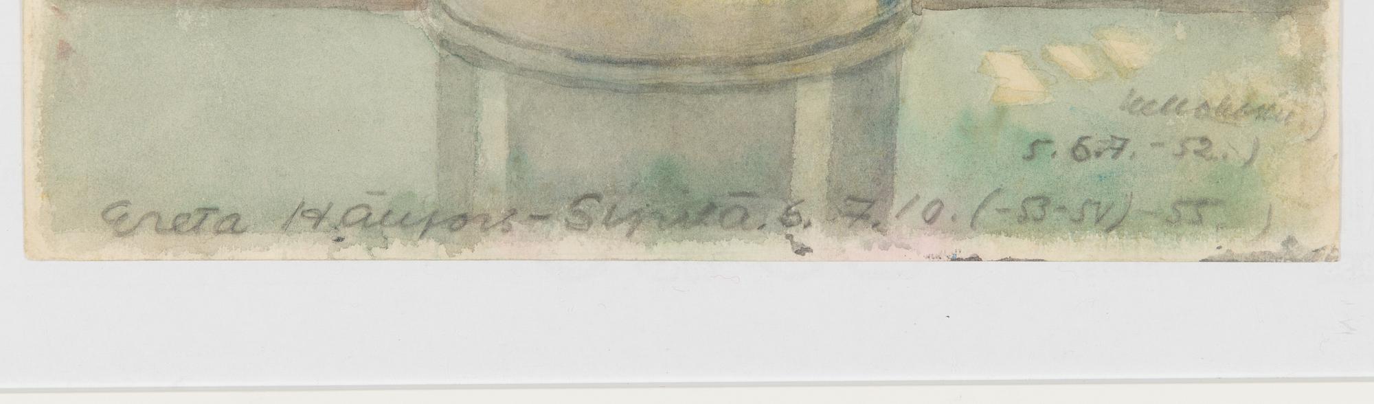 Greta Hällfors-Sipilä, Summer window.