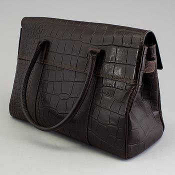 A Mulberry congo leather "Bayswater" bag.