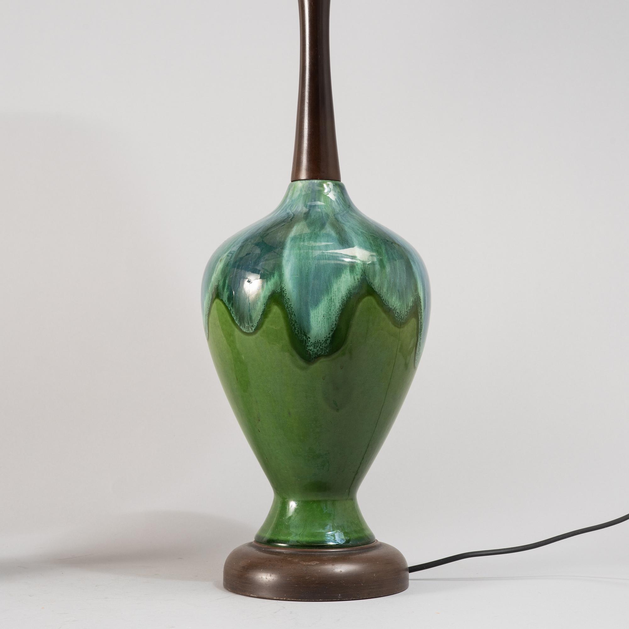 A pair of table lamps, second half of the 20th century.