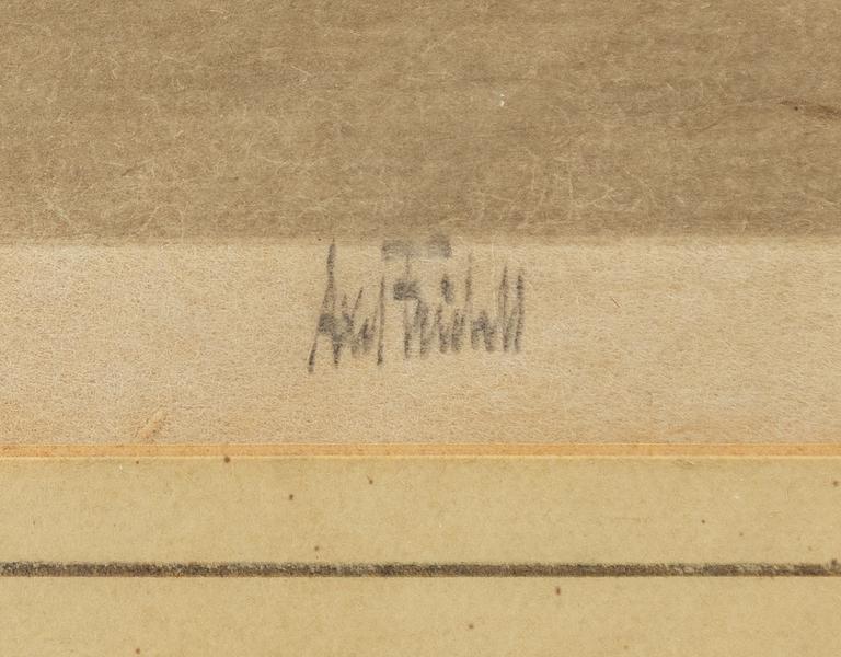 Axel Fridell, "Vedskutor I".