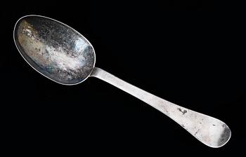 MATSKED, silver, Rudolf Wittkopf Stockholm 1699. Vikt ca 44 gram.