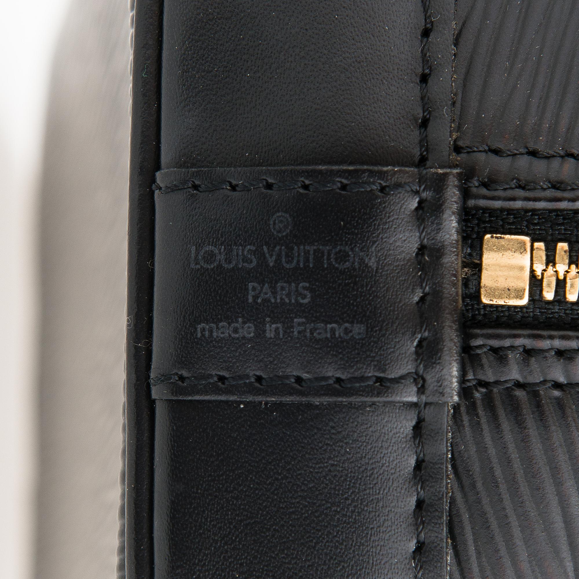 Louis Vuitton, Epi Leather 'Alma' bag.