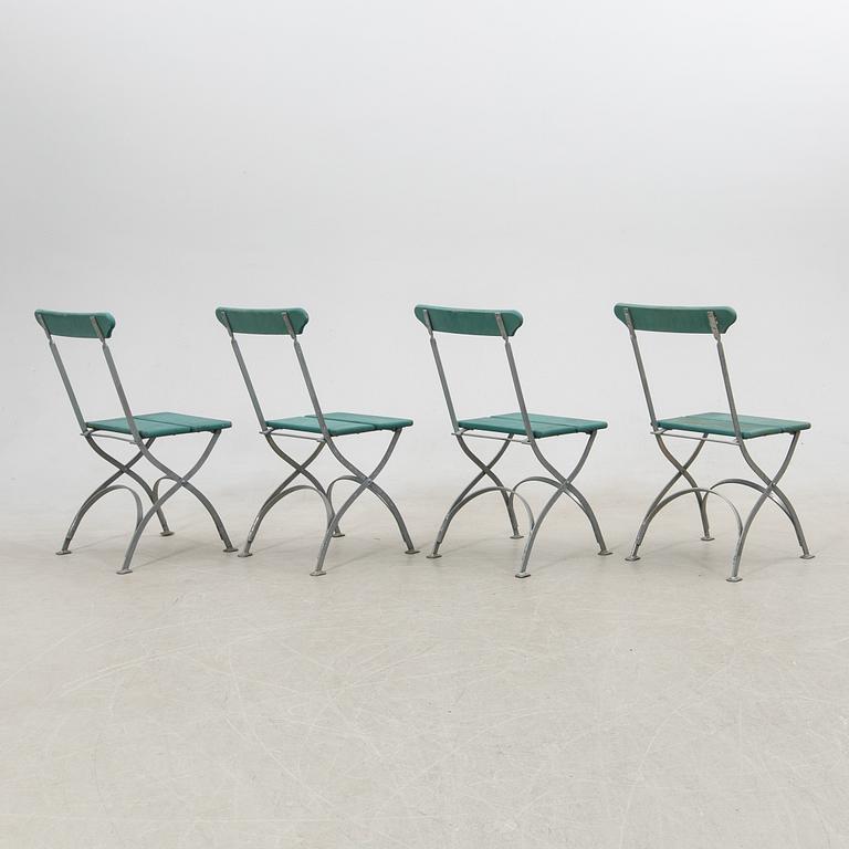 Garden group 4 pcs Grythyttan "Bryggeriserien" second half of the 20th century.