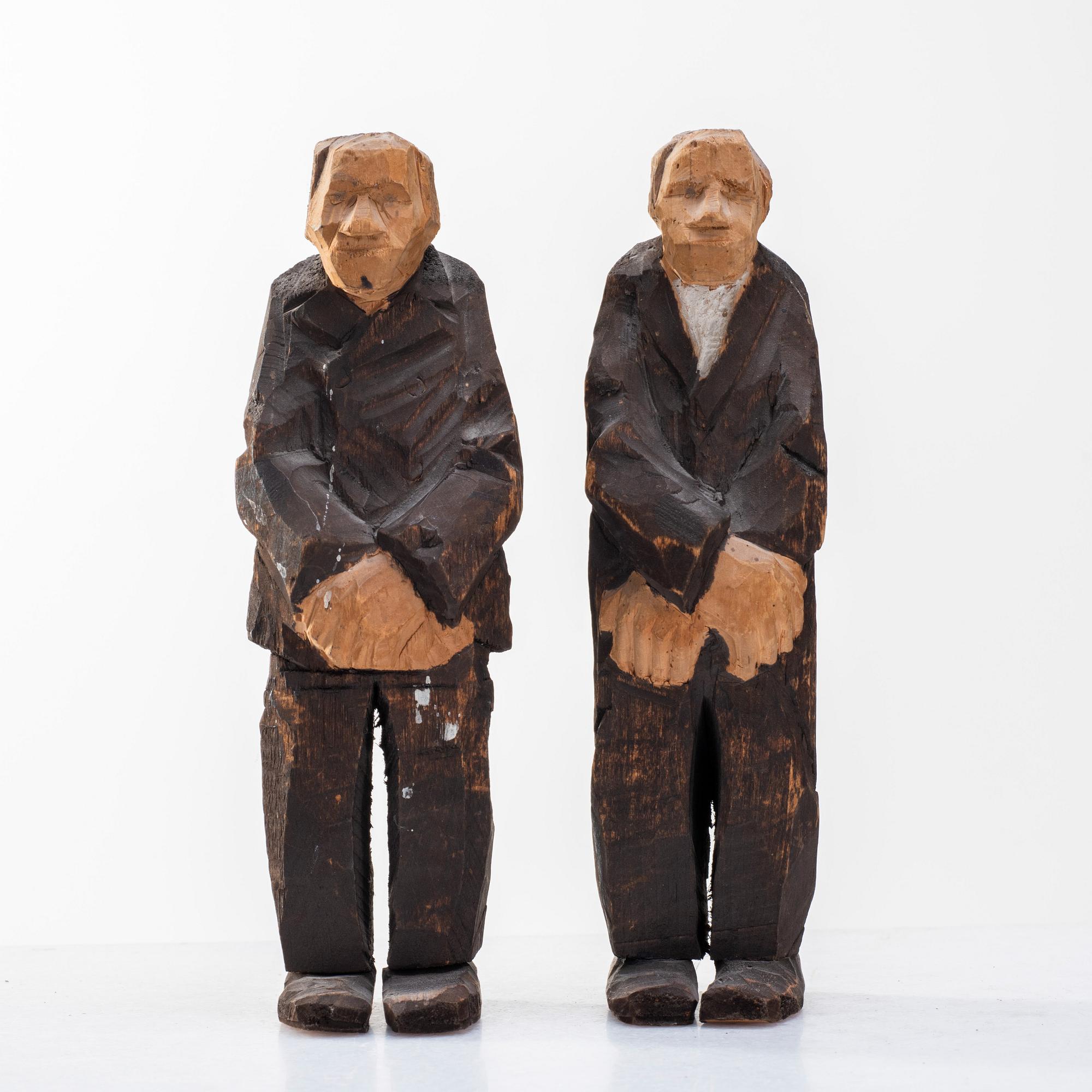 Axel Petersson Döderhultarn, "The Wedding" (5).