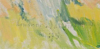 GUNNAR WALLENTIN, oil on canvas, signed.