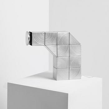 David Taylor, a unique table lamp, "Ornamentation Lamp", Studio Mellösaverken, Sweden, 2025.
