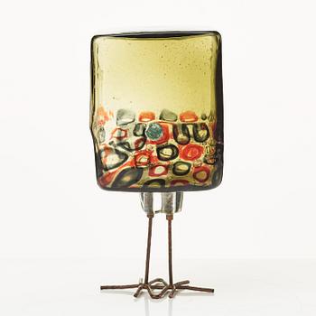 Alessandro Pianon, skulptur, fågel, "Pulcino", Vistosi, Italien, 1960-tal, modell S191.