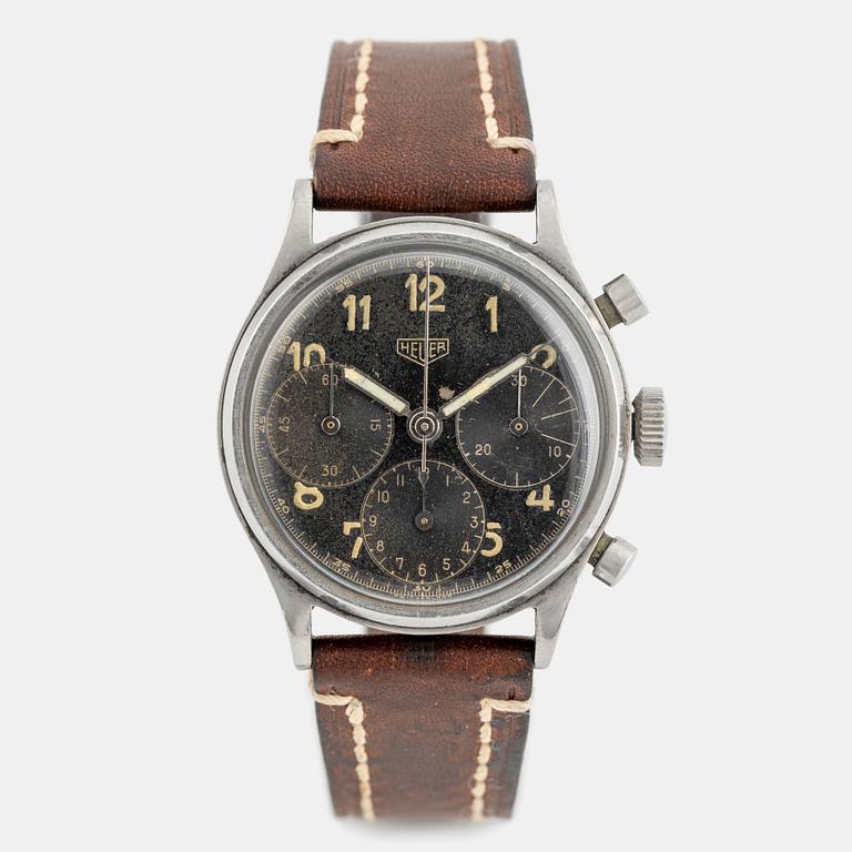 Heuer, kronograf, ca 1945.