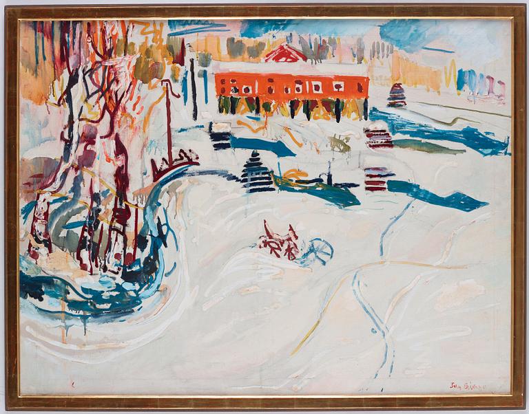 Sven X:et Erixson, "Vinter, Mekrossla, Njutånger".