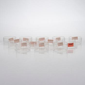 Timo Sarpaneva, 12 bowls from the 'Marcel' series for Iittala. In production 1993 - 1996.