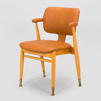 Ilmari Tapiovaara, a mid-20th century 'Domus Lux' armchair for Lukkiseppo.
