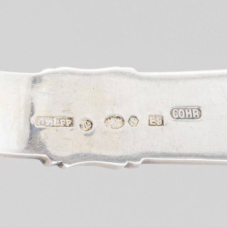 A 36-piece silver culery, Cohr, Denmark.
