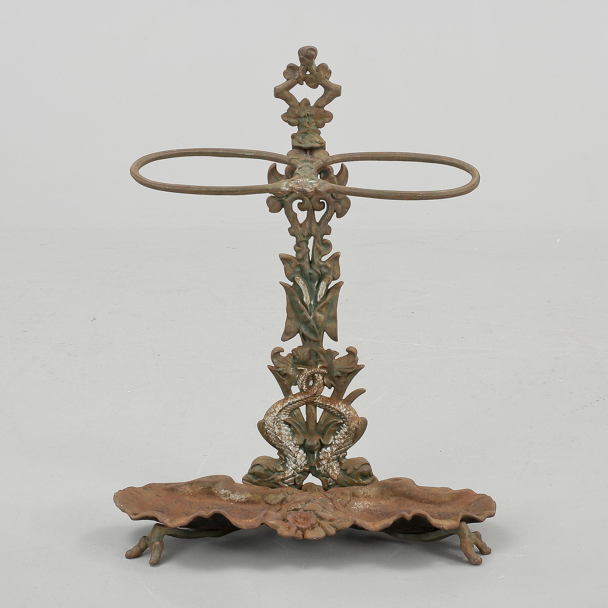 PARAPLYSTÄLL, gjutärn, 1900-tal.
