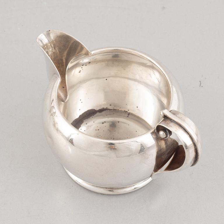 Nordisk Silverkonst, kaffeservis, 3 delar, sterlingsilver, Helsingborg 1948.