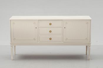 MATSALSMÖBLEMANG, 6 delar, gustaviansk stil, 1900-talets slut.