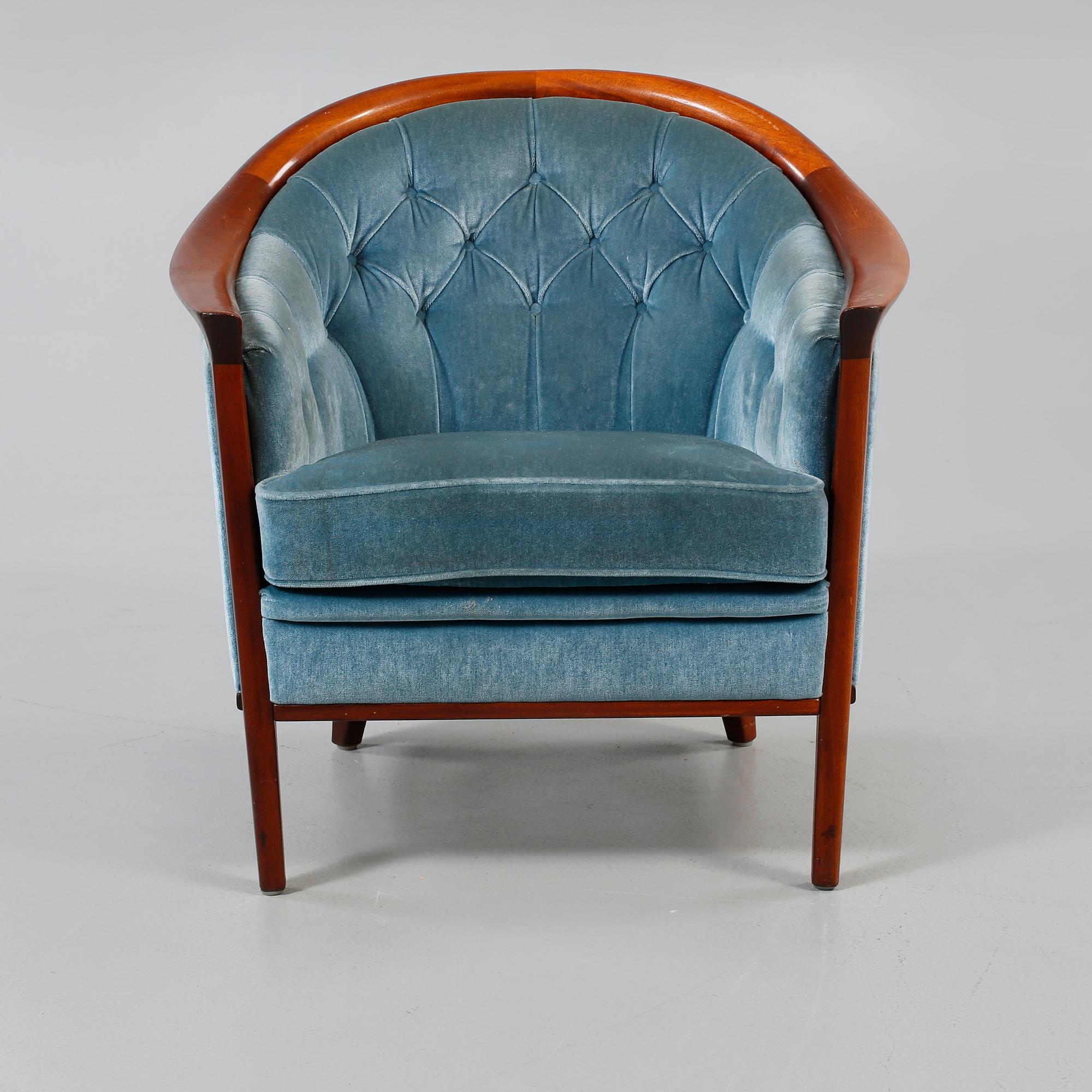 FÅTÖLJ, Bertil Fridhagen, Bröderna Andersson, 1900-talets tredje kvartal.