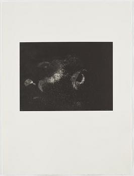 Dan Wolgers, blyrör, signerad Dan Wolgers och numrerad 2/10. 5 photopolymer tryck, 2014, upplaga 10. I originalkartong.