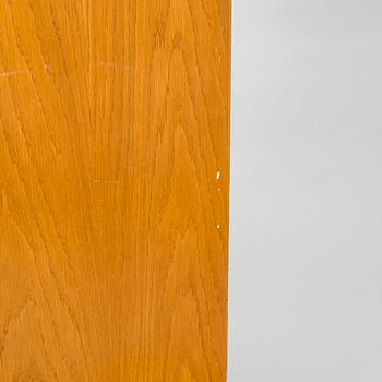 A Billnäs oak wood archive cabinet, Finland mid-20th century.