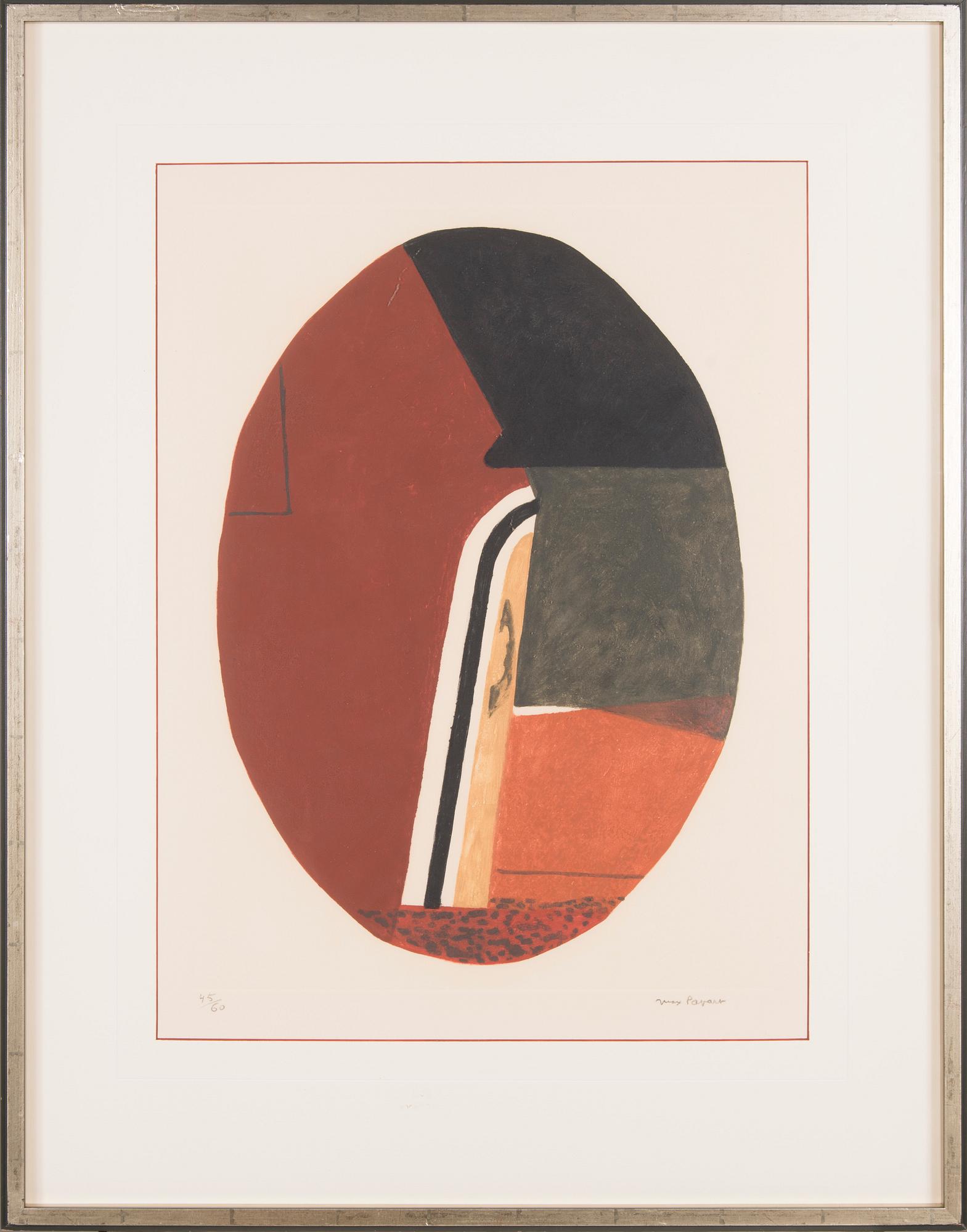 Max Papart, "Ovale 1".