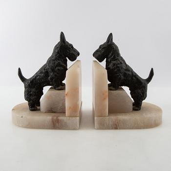 Bookends, a pair, 20th century.