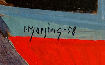 Ivar Morsing, "Man with Guitar," 1957.