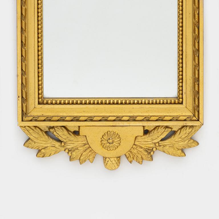 Mirror, Gustavian style, circa the mid-20th century.