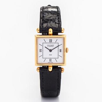 Van Cleef & Arpels, wristwatch, 20 x 20 mm.