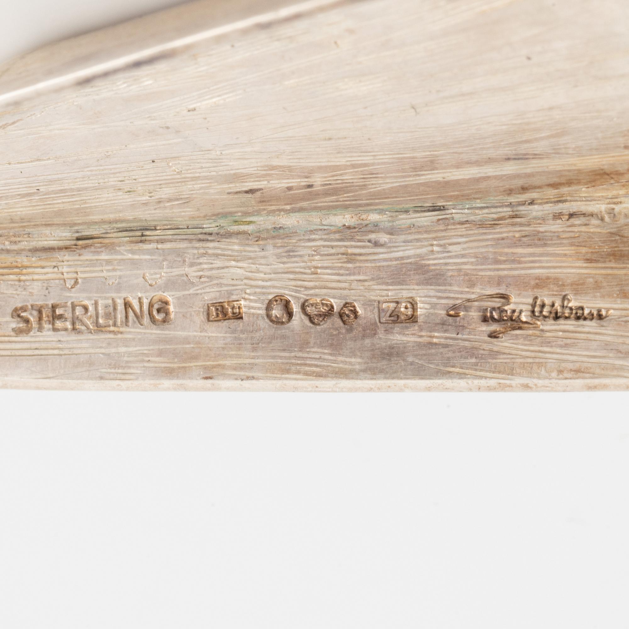 Rey Urban, Necklace, silver, with pendant.