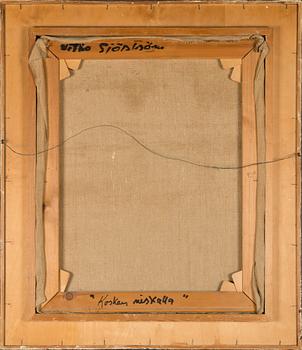 Wilho Sjöström, oil on canvas, signed and dated 1943.