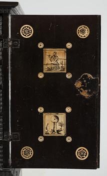 A Swedish cabinet from the late 17th century.