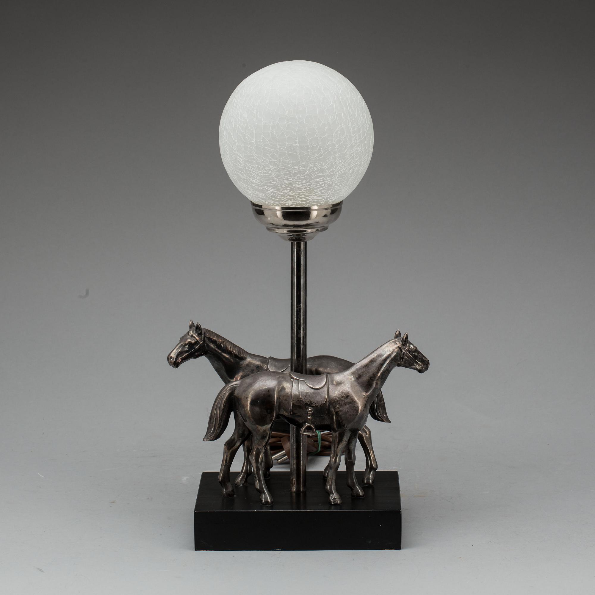 BORDSLAMPA, art deco-stil, 1900-tal.