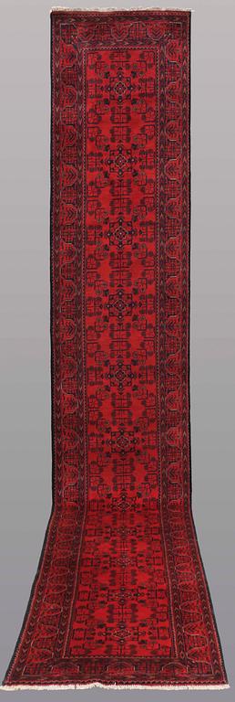 A RUNNER, Afghan s.k                         " Khan Mohammadi " 487 x 78 cm.