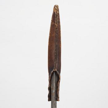 A hunting spear, 19th Century.