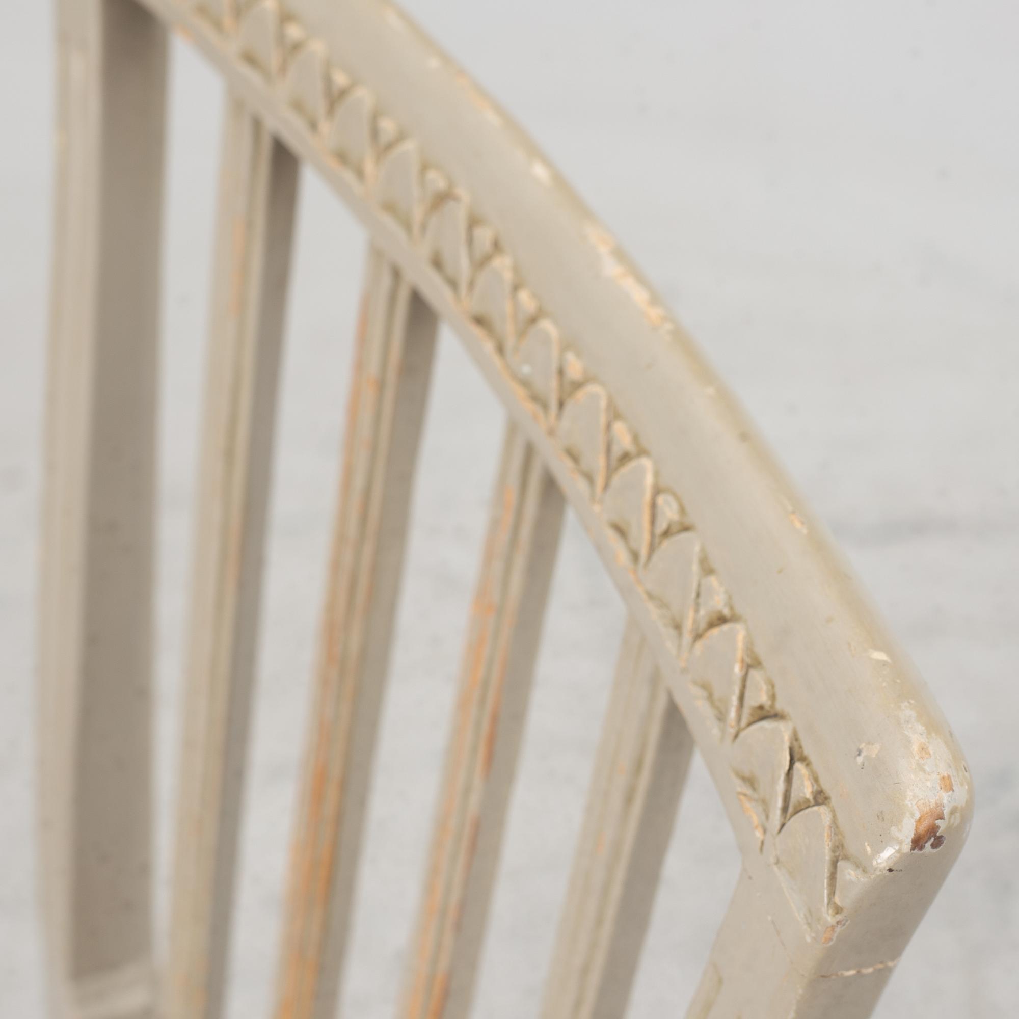 Chairs, a pair, Gustavian, 19th century.
