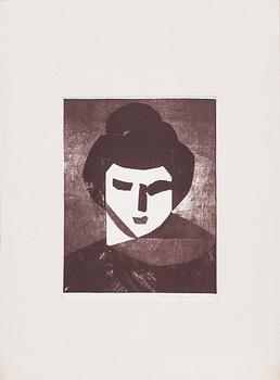 OLLE NYMAN, litografi. Signerad och daterad -78.