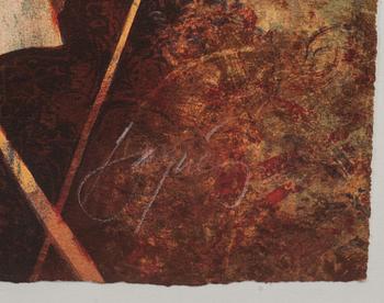 JOSEP BAQUÉS, färglitografi, signerad och numrerad 6/250.