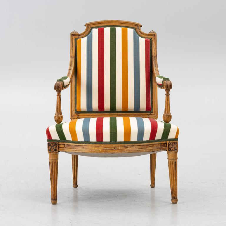 Armchair, Louis XVI, France, 18th century.